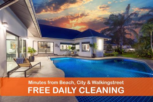 Villa Waree minutes from the city and beach — 4-Star Luxury Hotel in Nong Prue, Thailand