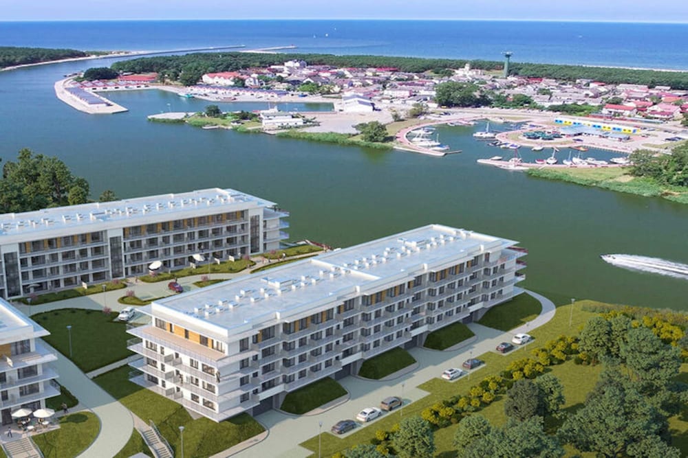 Apartment with air conditioning pool sauna — 4-Star Luxury Hotel in Dziwnow, Poland