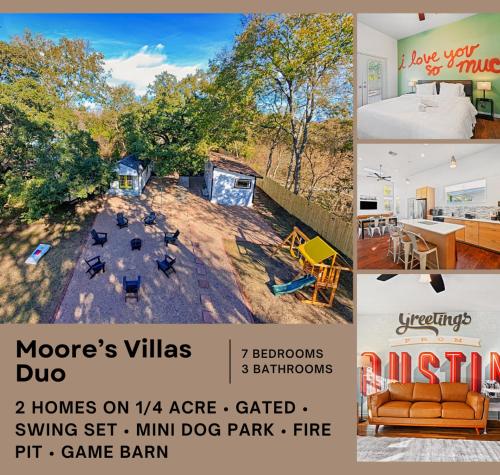 2 House Retreat for Big Groups Fire Pit Pets OK — 4-Star Luxury Hotel in Austin, United States