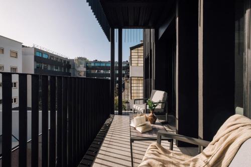 Tavares 1 bedroom balcony in Santo Antonio — 4-Star Luxury Hotel in Lisbon, Portugal