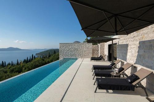Heavenly Dubrovnik Villa 5 Bedrooms Villa Orasac Waterfront 1 Magnificent