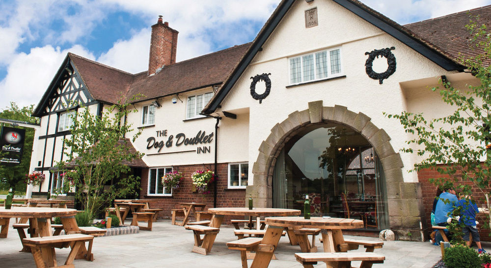 The Dog and Doublet Inn in Stafford, United Kingdom