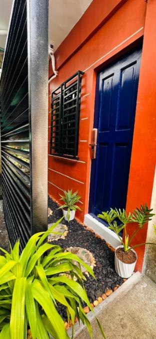Blue Door in Legaspi, Philippines