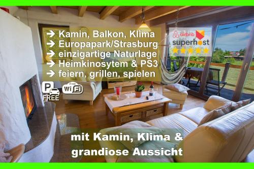 Ferienhaus Schwarzwald bei Straßburg Europapark für 12 Personen auf 160qm — hotel in Rheinau