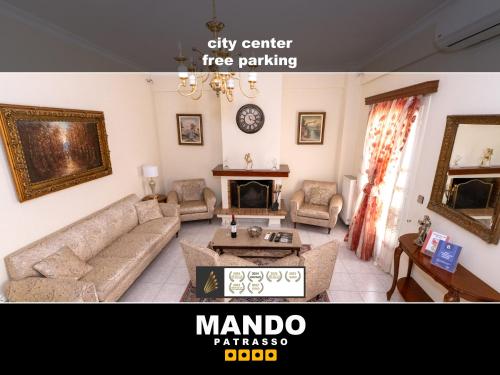 MANDO PATRASSO Clasical apartment in the center of Patras with free parking — 4-Star Luxury Hotel in Patra, Greece