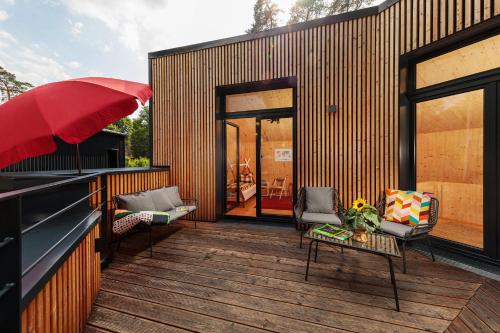 Traumhaus direkt am See mit Dachterrasse Kamin und Badewanne — 4-Star Luxury Hotel in Templin, Germany