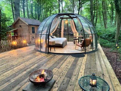 Le Dôme de Namur Une nuit insolite dans les bois — hotel in Namur