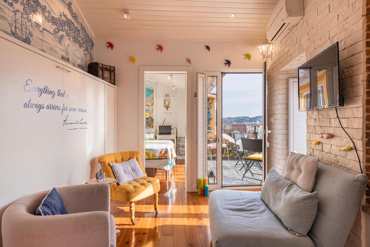 Peaceful Loft Amazing Terrace & View — 4-Star Luxury Hotel in Lisbon, Portugal