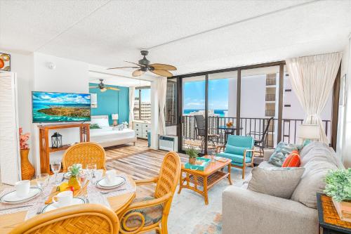 Charming 1BR: Waikiki Banyan Ocean View Parking — 4-Star Luxury Hotel in Honolulu, United States
