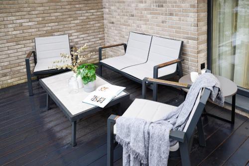 Apartment w Terrace I Air Condition I New building I Self Check In — 4-Star Luxury Hotel in Birstonas, Lithuania
