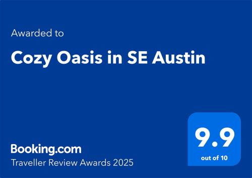 Cozy Oasis in SE Austin — 4-Star Luxury Hotel in Buda, United States