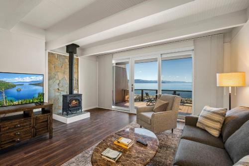 Newley remodeled two story two bedroom condo nothing but Views of Lake Tahoe