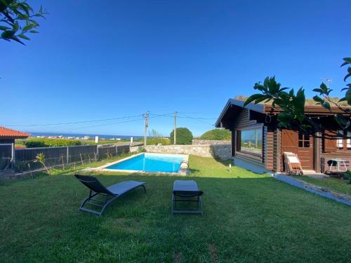 Encantadora moradia T1 com piscina e vista mar a 500m da praia in Viana Do Castelo, Portugal