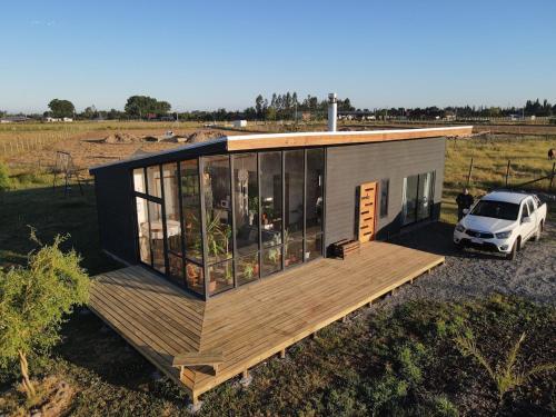 Pelli in Parral, Chile