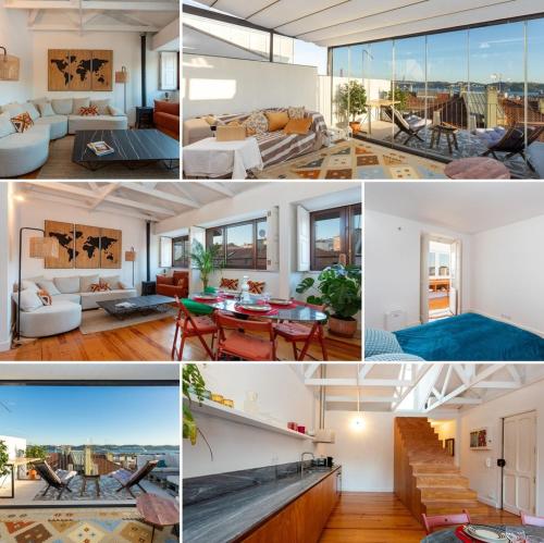 Luxurious Loft : Bridge View Rooftop By Airnest — 4-Star Luxury Hotel in Lisbon, Portugal