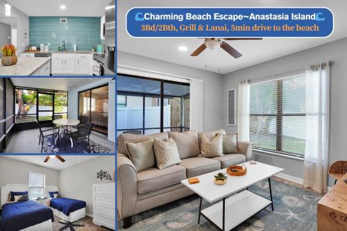 Summer Spot Charming Beach Escape Lanai & Grill — 4-Star Luxury Hotel in Saint Augustine Beach, United States