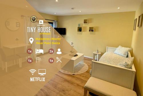 TinyMoko Mons proche du Shape et Pairi Daiza in Mons, Belgium