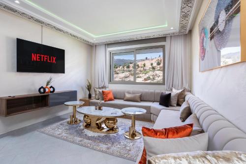 Sea Side Mountain View Family Apartment — 4-Star Luxury Hotel in Agadir, Morocco