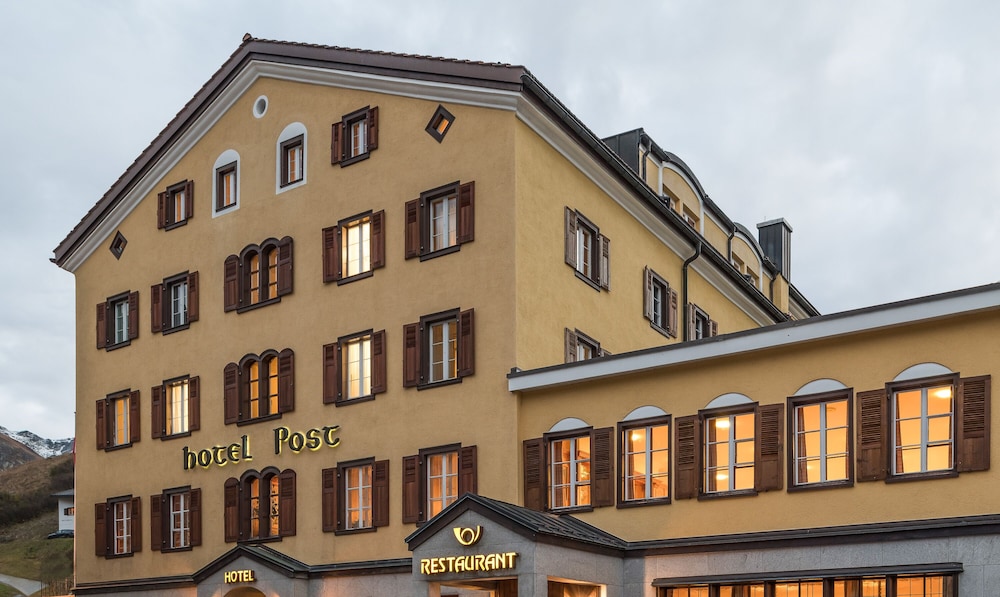 Hotel Post - carbon neutral hotel in St. Moritz