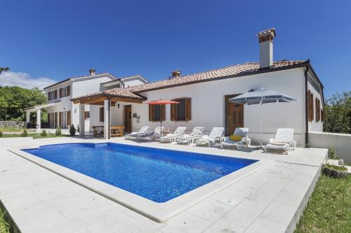 Villa Ana Labin for 12 person with 6 bedrooms & private pool — 4-Star Luxury Hotel in Labin, Croatia