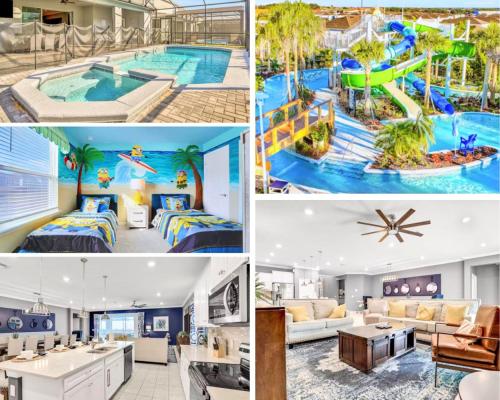 Windsor Island Incredible 8BR Pool Spa Gameroom — 4-Star Luxury Hotel in Davenport, United States