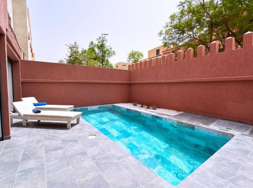 Villa Jassmin piscine à 6km du centre ville — 4-Star Luxury Hotel in Marrakesh, Morocco