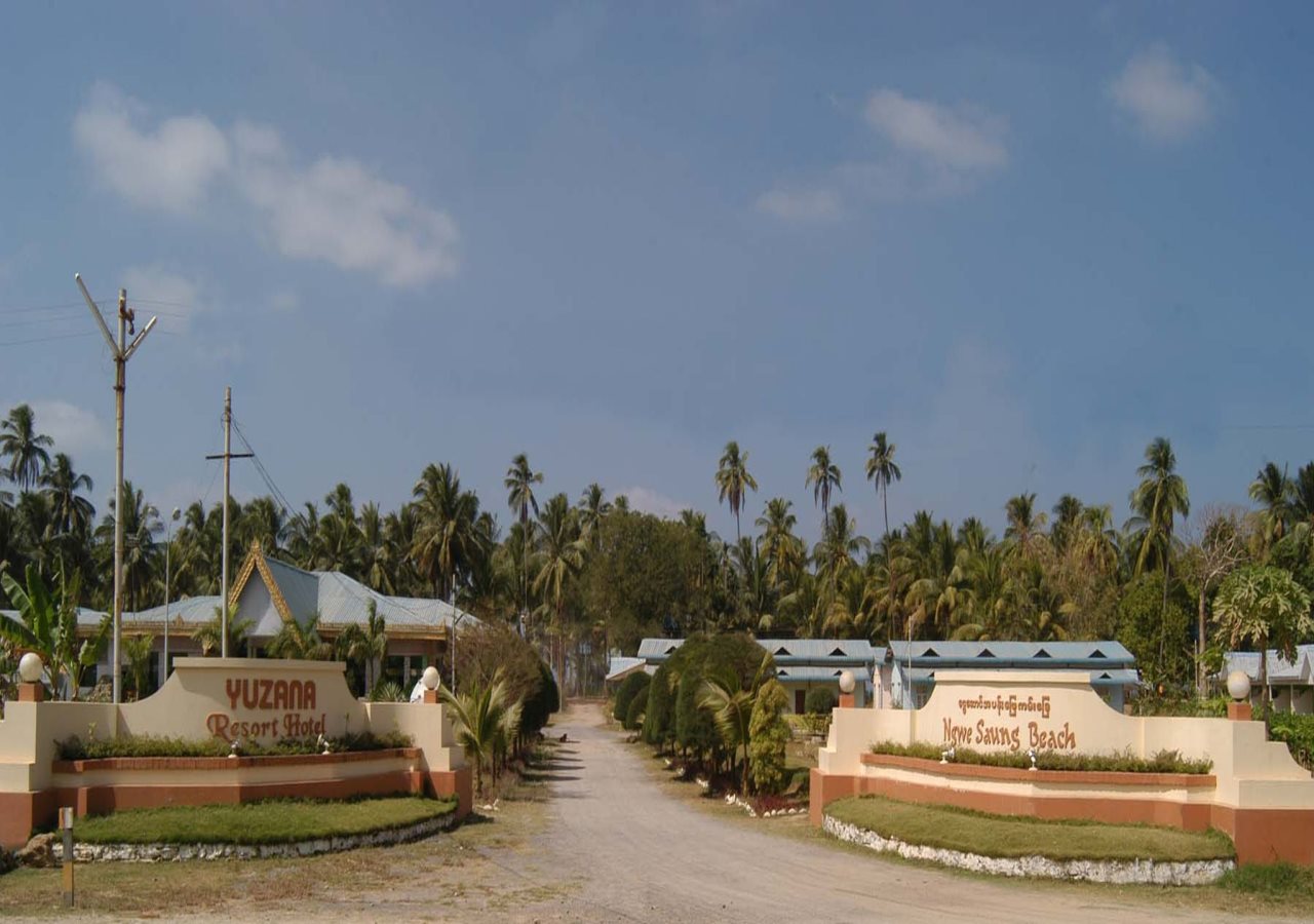 Yuzana Resort Ngwe Saung Beach in Pathein, Myanmar