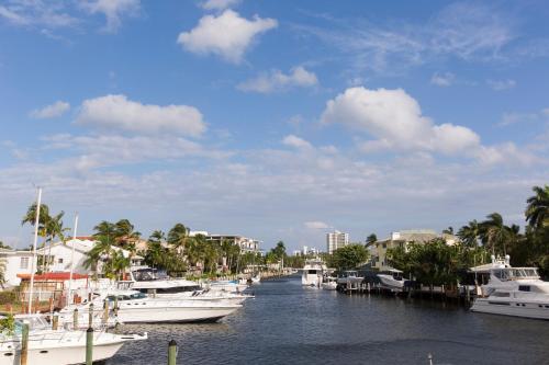 Spectacular view on the canal Fort Lauderdale very clean free Parking & Wifi — 4-Star Luxury Hotel in Fort Lauderdale, United States