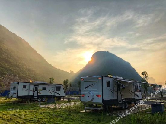 RV Tourist Resort Huangyao Ancient Town in Zhaoping, People's Republic of China