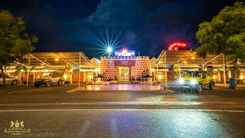 The Royal Heritage Tent Resort Statue Of Unity - carbon neutral hotel in Rajpipla