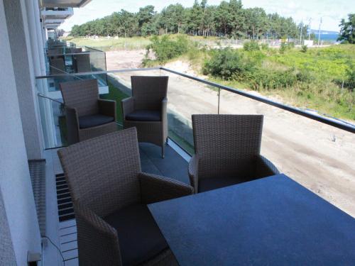 Dünenresidenz Prora Ferienwohnung mit Meerblick 2 Schlafzimmern und Balkon NP 107 — 4-Star Luxury Hotel in Ostseebad Binz, Germany