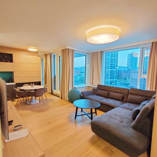 SAG Panorama city free parking — 4-Star Luxury Hotel in Bratislava, Slovakia