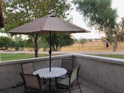 Patio View of Golf & Mountain view Pets welcome in Scottsdale, United States