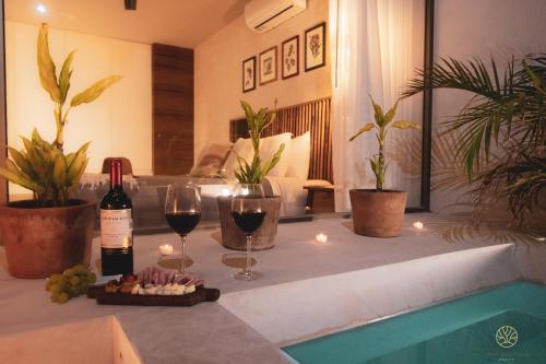 Spacious 2BR apt Wide balcony w tub & Yoga deck — 4-Star Luxury Hotel in Tulum, Mexico