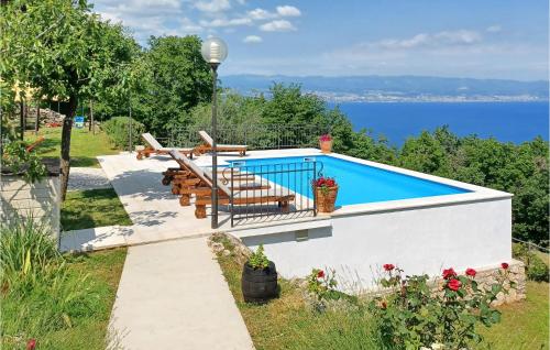 3 Bedroom Cozy Home In Moscenicka Draga — 4-Star Luxury Hotel in Moscenicka Draga, Croatia