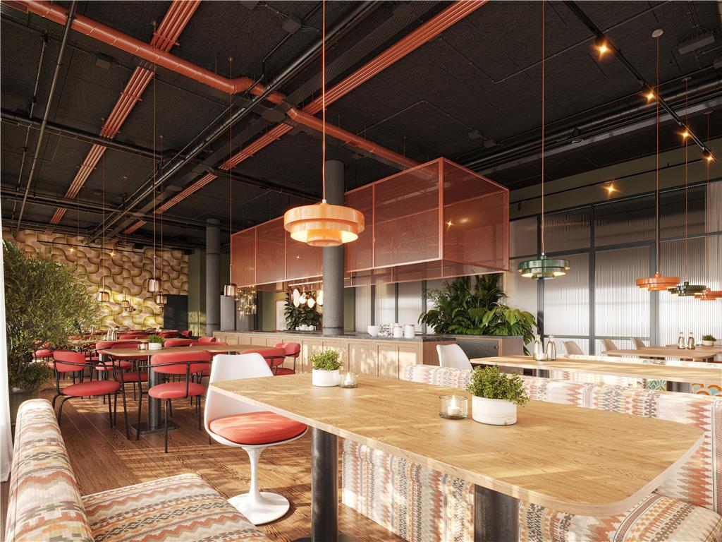 Rendering of Restaurant