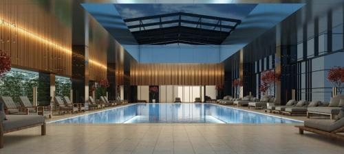 Luxury Studio @ Axis Towers in Heart of Tbilisi