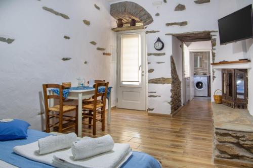 Karastamati s Tower House in Andros, Greece