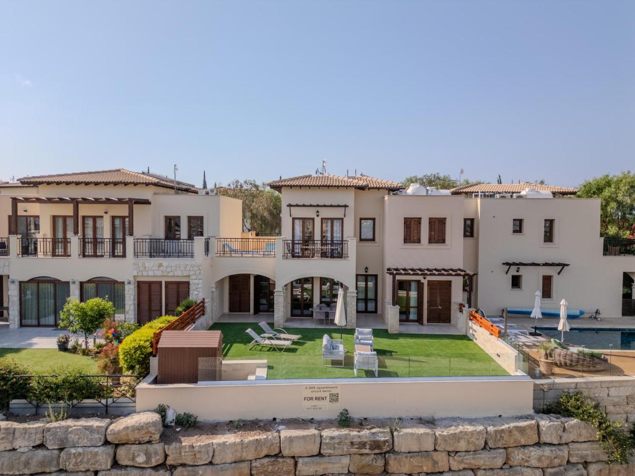 Gartenwohnung mit Meerblick Aphrodite Hills erleben