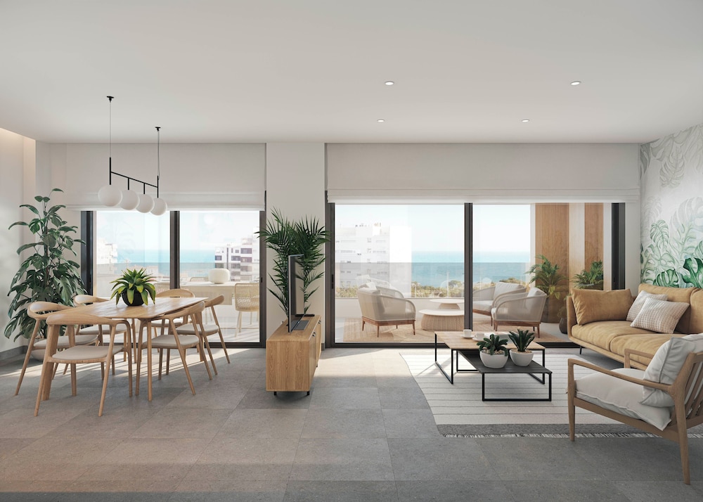 Lucentina Line in Villajoyosa, Spain