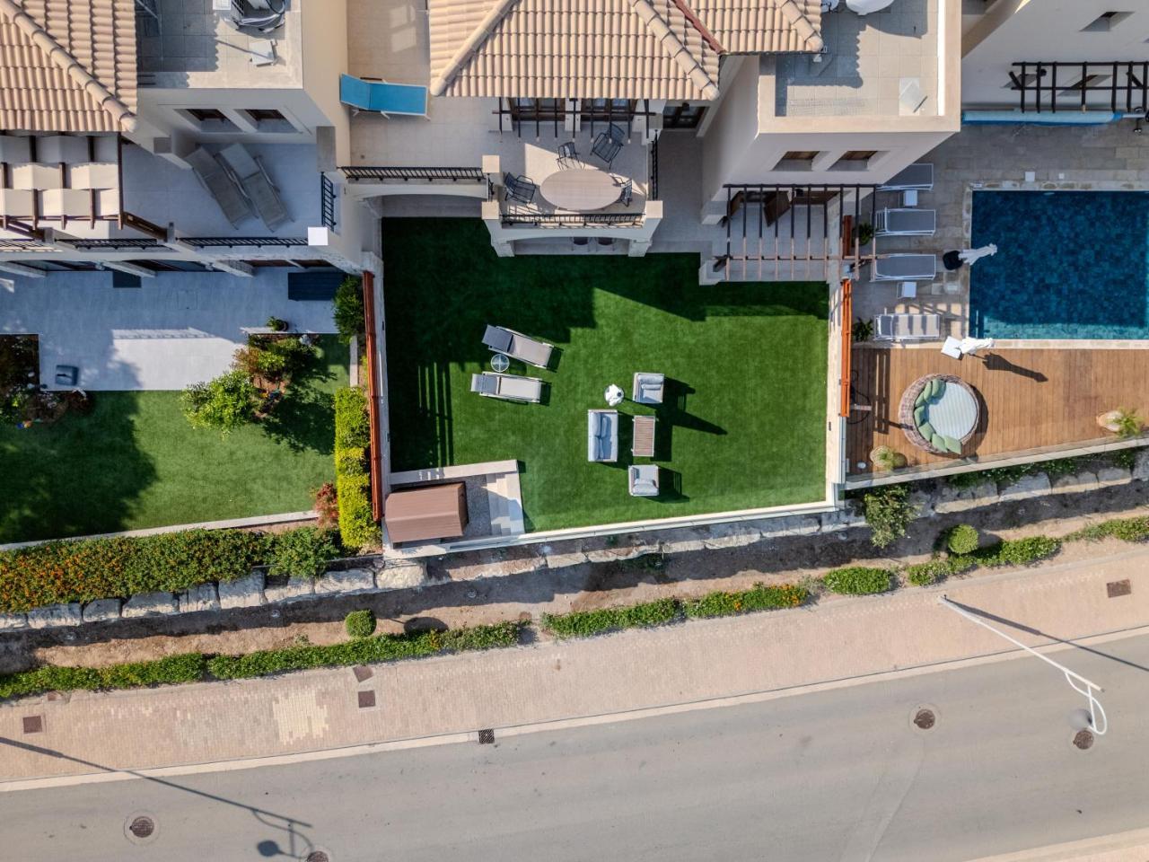 Gartenwohnung mit Meerblick Aphrodite Hills erleben