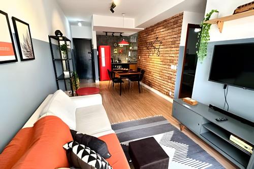 F202 Praia Cond Tranquilo Vaga Ar Elevador in Vitoria, Brasil