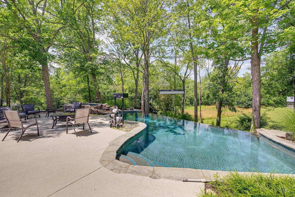 Pool Hot Tub and Outdoor Theater Franklin Retreat — 4-Star Luxury Hotel in Franklin, United States