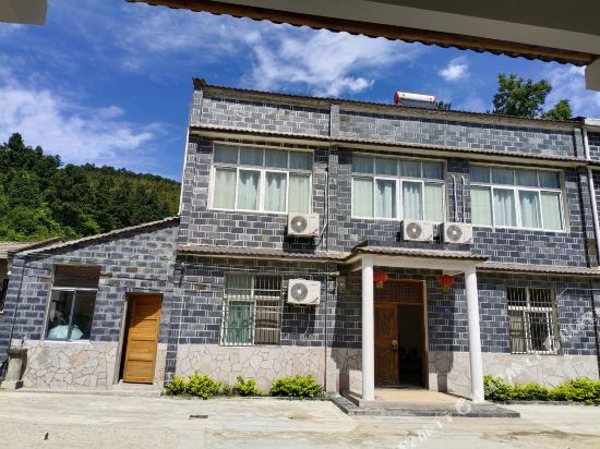 Mulan cool village on the YiPin Farm in Wuhan, People's Republic of China