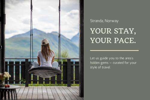 Luxurious 5 Bedroom Mountain Chalet with Sauna Panoramic Views and Two Full Bathrooms — 4-Star Luxury Hotel in Stranda, Norway