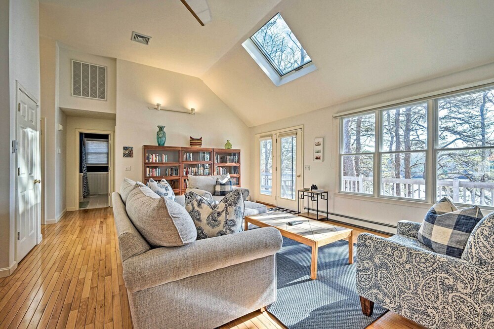 Waterfront Falmouth Home with Dock on Jenkins Pond — 4-Star Luxury Hotel in Falmouth, United States
