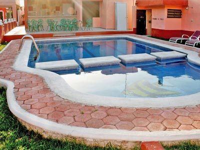 Hotel Cortijo de Cortes in Merida, Mexico