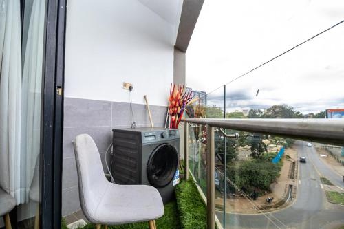 Cozy 1BR Condo Kilimani Nairobi with city views