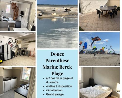 Douce Parenthèse Marine Berck sur Mer Garage 300 m plage calme paisible in Berck, France
