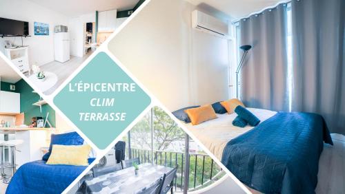 L'epicentre Clim Vu Sur Port Terrasse Plage Top Pros Services - carbon neutral hotel in Unknown City